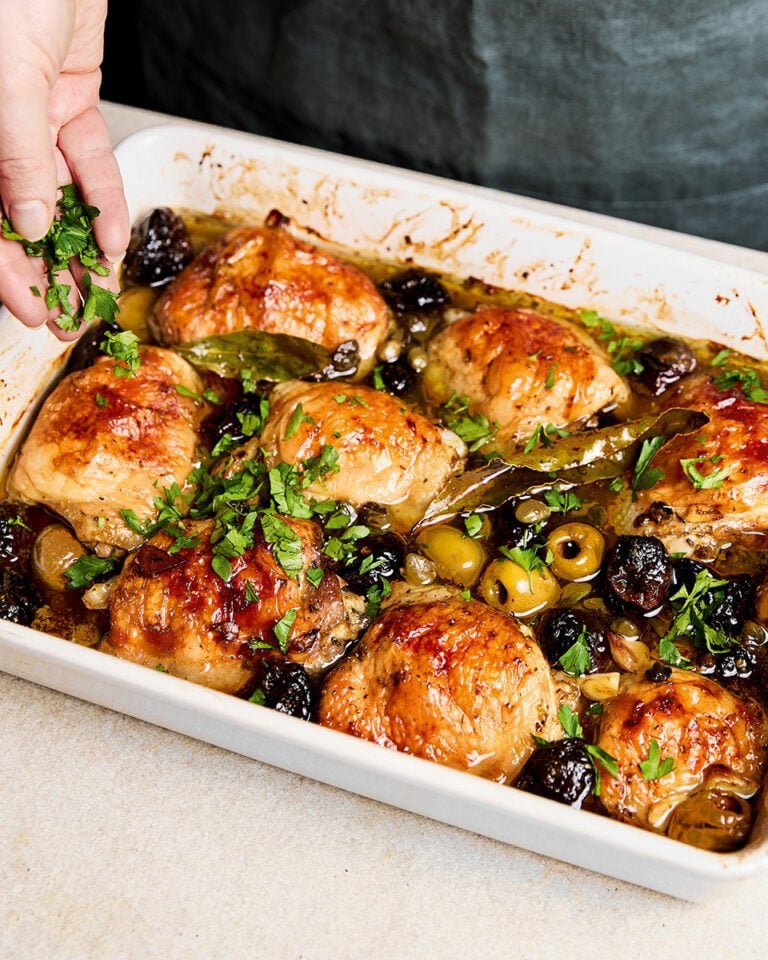 Chicken marbella