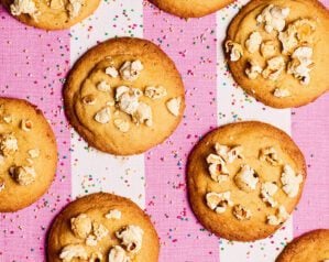 Popcorn cookies