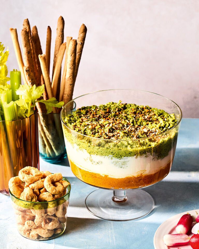 Three-layer dip