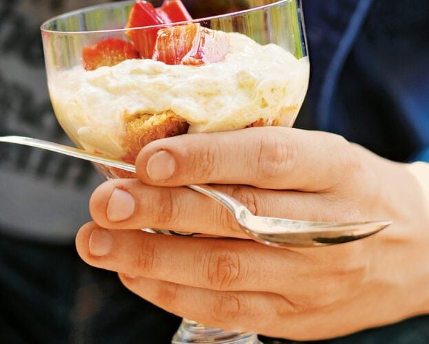 Tom Parker Bowles’s rhubarb fool