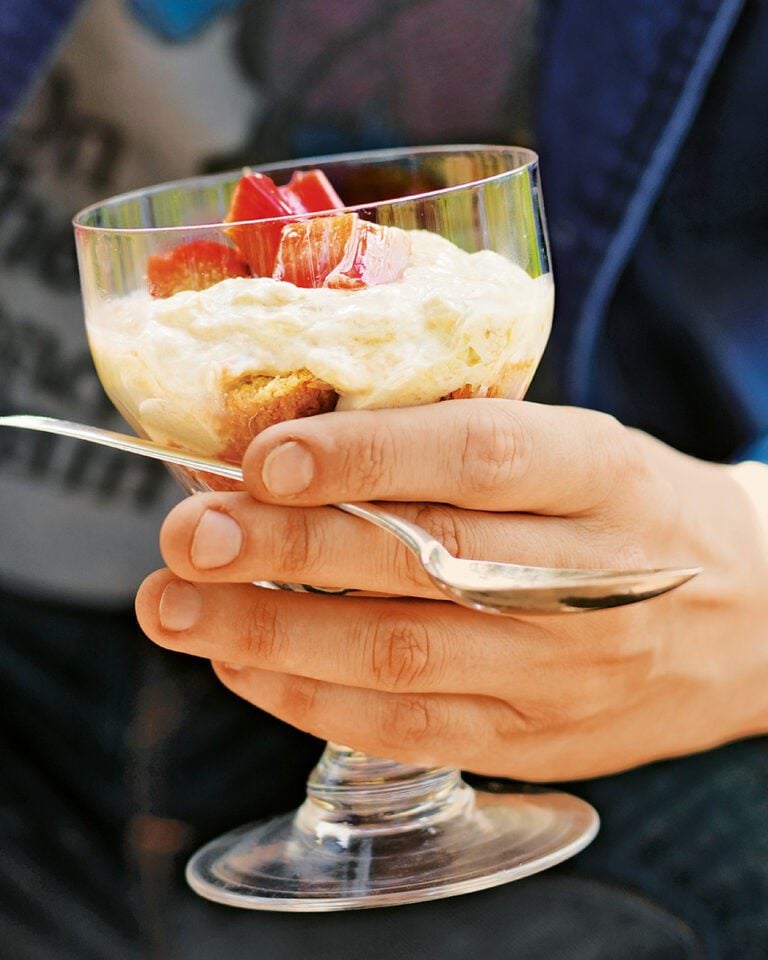 Tom Parker Bowles’s rhubarb fool