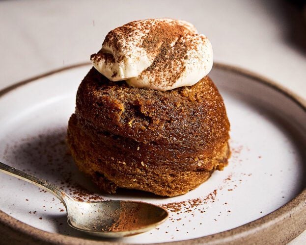 Steamed Vietnamese coffee cakes