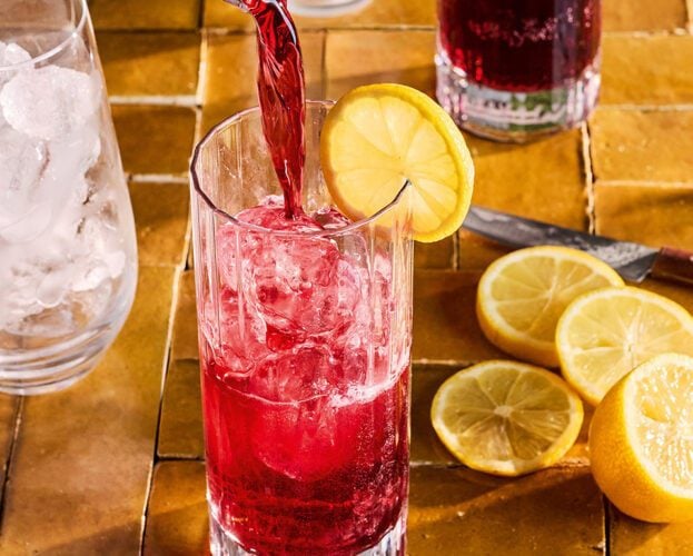 Tinto de verano (Spanish red wine cocktail)