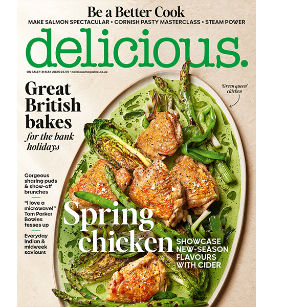 May 2025 delicious magazine cover