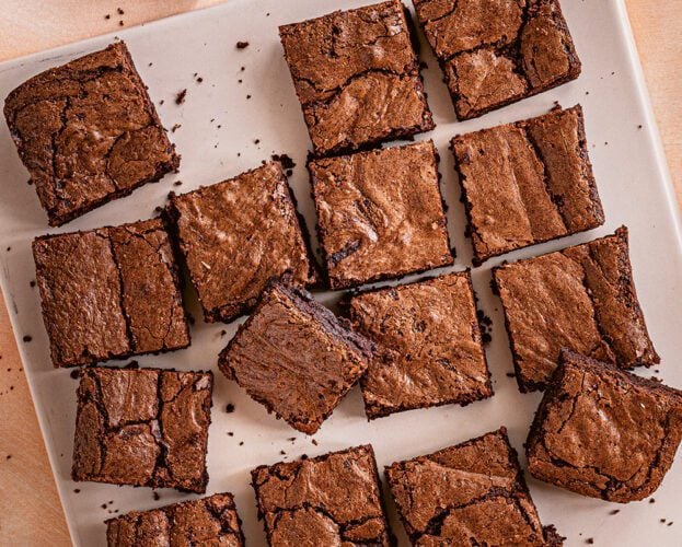 The best air fryer brownies