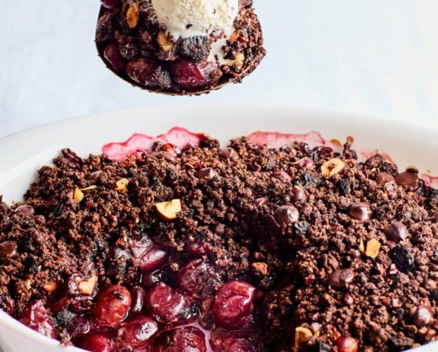 Black forest crumble