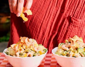 Prawn cocktail potato salad