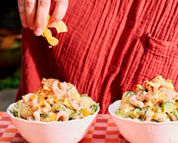 Prawn cocktail potato salad