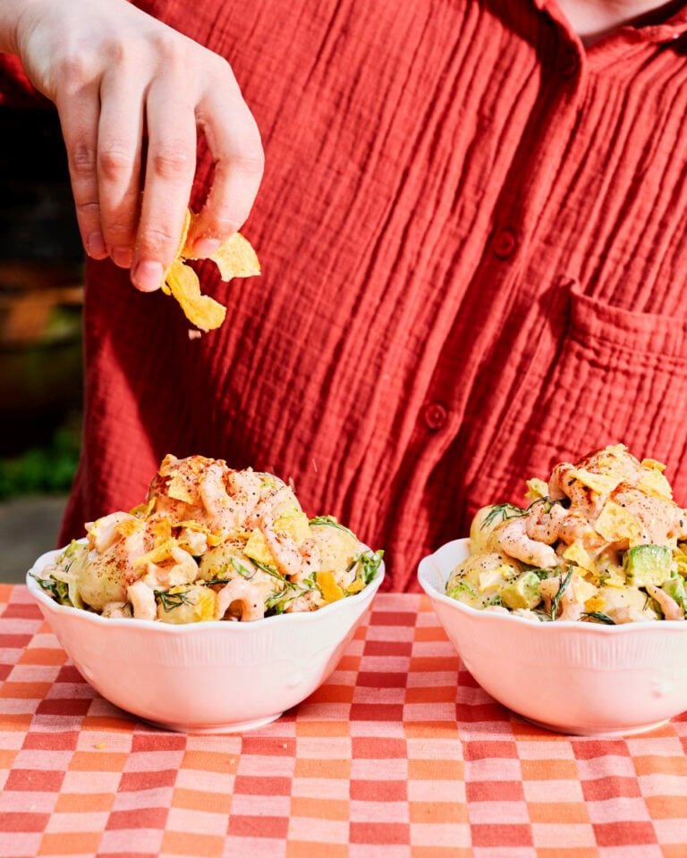 Prawn cocktail potato salad