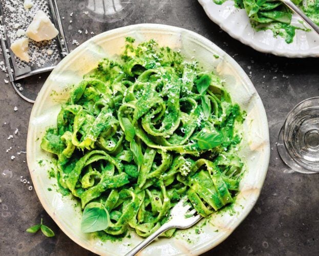 Emily English’s simple super greens pasta