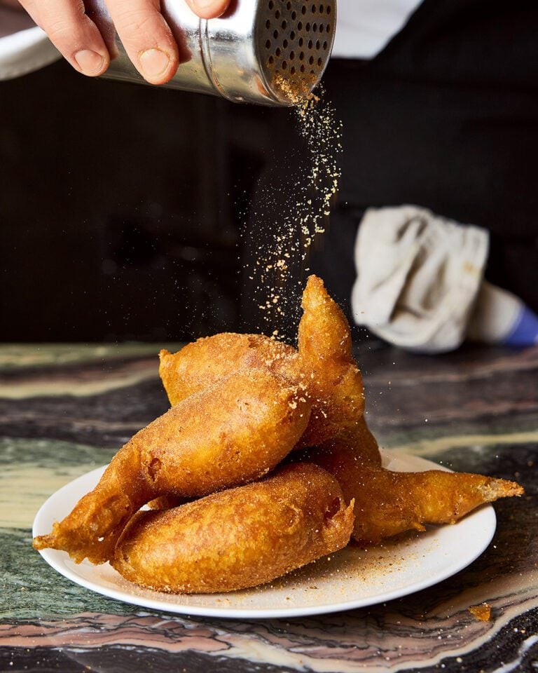 Crispy stuffed chicken wings