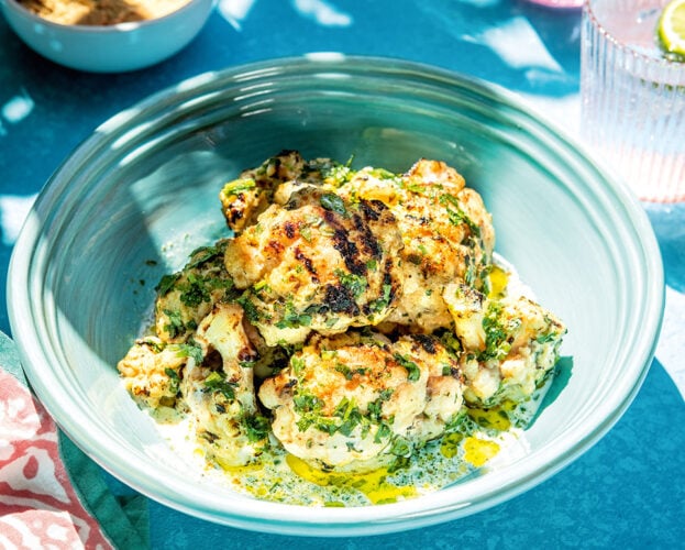 North Indian barbecue ‘adraki’ cauliflower