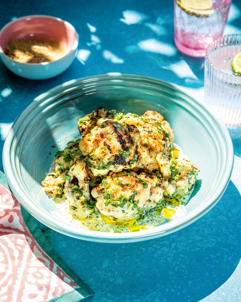North Indian barbecue ‘adraki’ cauliflower