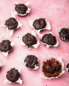 Chocolate and blackberry muffins | delicious. magazine