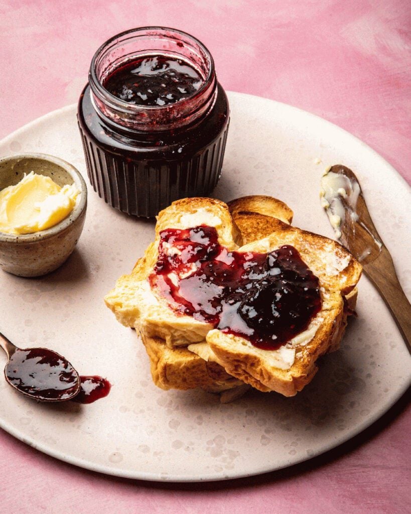 Elderberry and blackberry jam