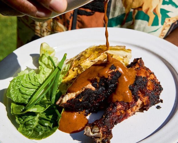 Authentic jerk chicken