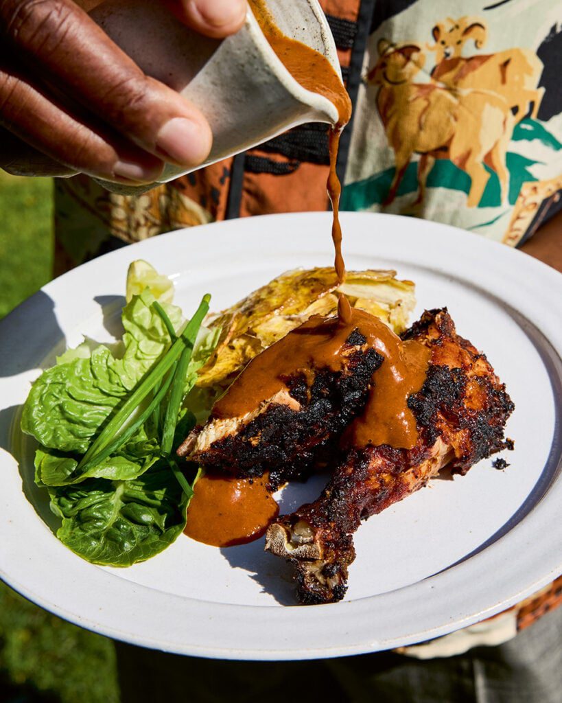 Authentic jerk chicken