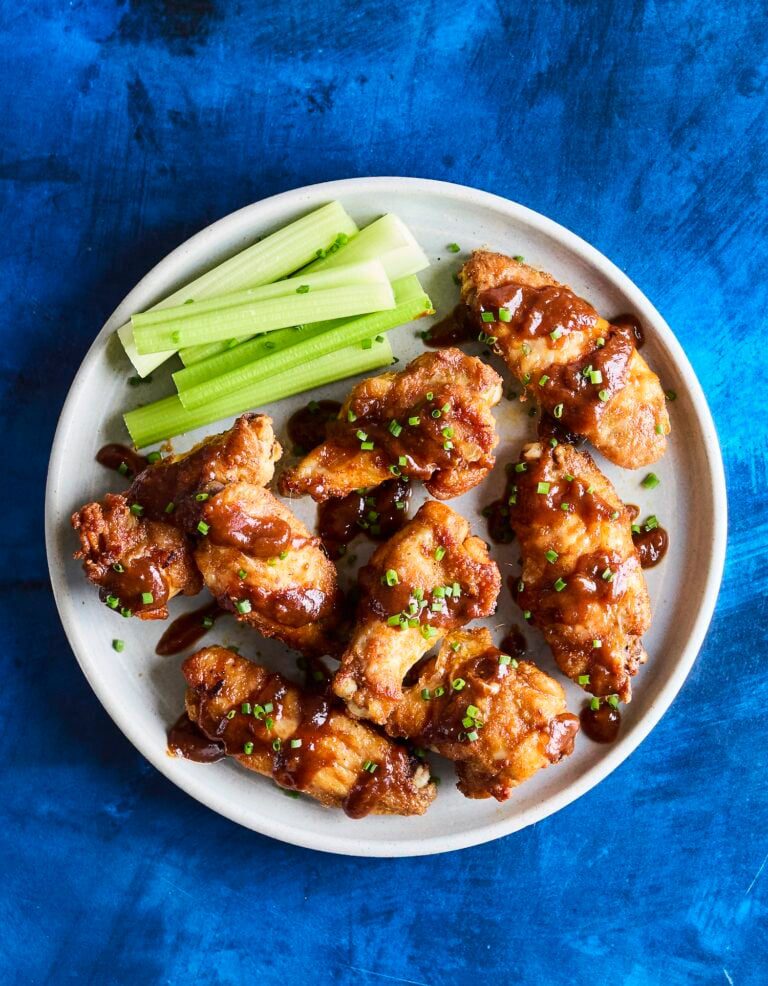 Big Zuu’s air fryer chicken wings with jerk sauce