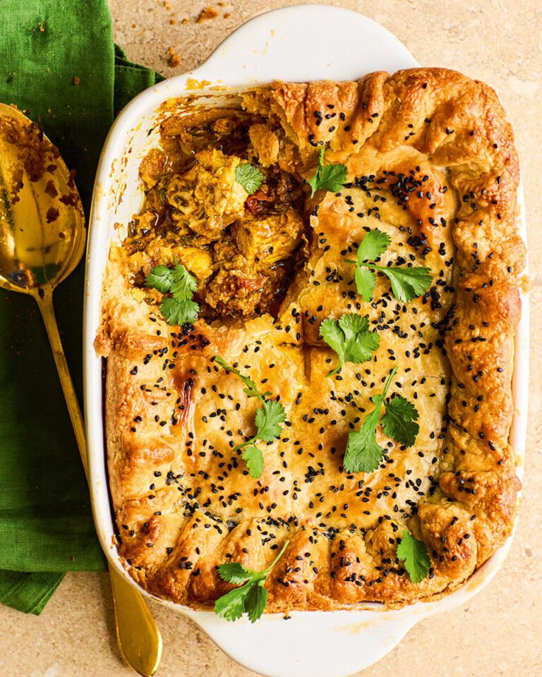 Atul Kochhar’s chicken tikka masala pie