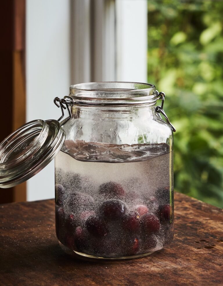Damson gin